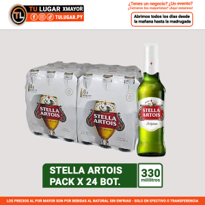 Cerveza Stella Artois x 24 botellas de 330ml Al Por Mayor